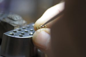 Goldsmith ring making process